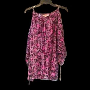 Beautiful pink black and silver